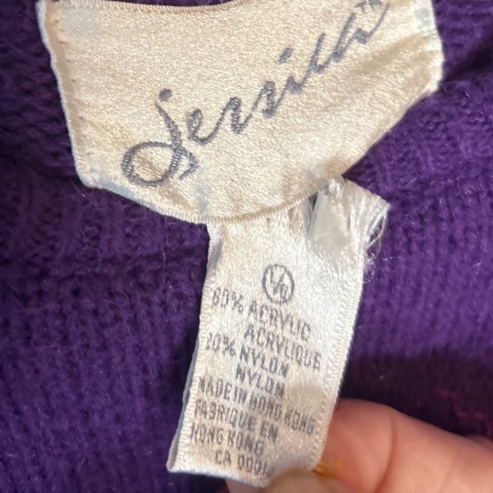 80s appliqué sweater - Picture 4 of 14